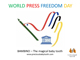 May 3 - World Press Freedom Day - Free Journalism - Bambino, the Magical Baby Tooth