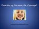 Baby tooth fall - Experiencing the same rite of passage?