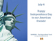 Happy Independence Day to our American friends! - Bambino, the Magical Baby Tooth